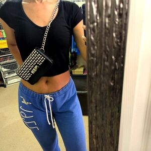 Studded Black Mini Bag